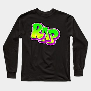 Rap Graffiti Long Sleeve T-Shirt